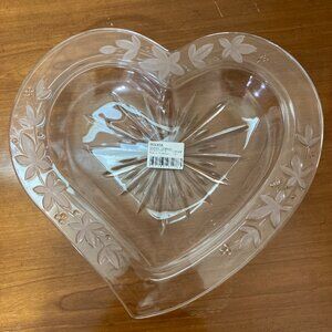 Mikasa Garden Terrace Heart Shape Platter 13"